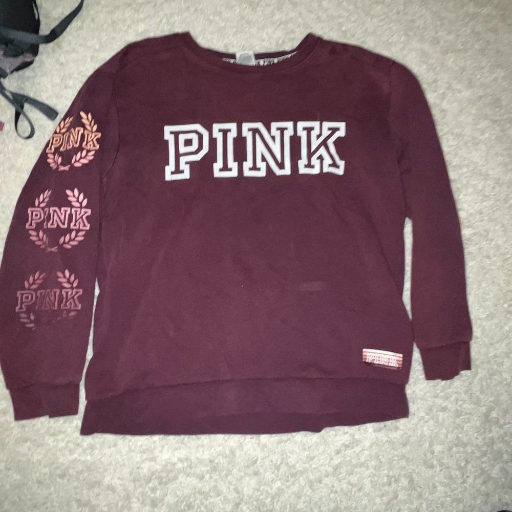 Victorias Secret Pink CrewNeck M